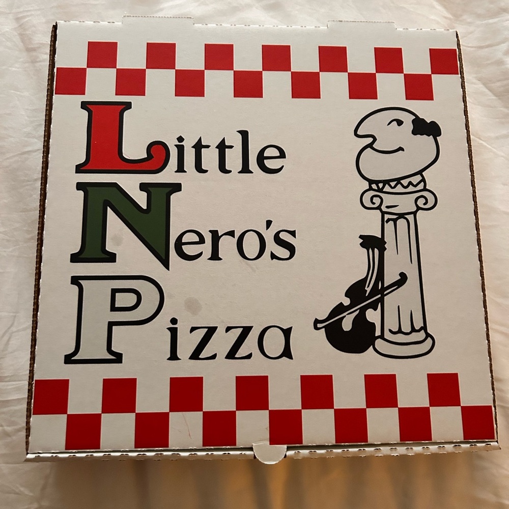 Little Nero's Pizza Box